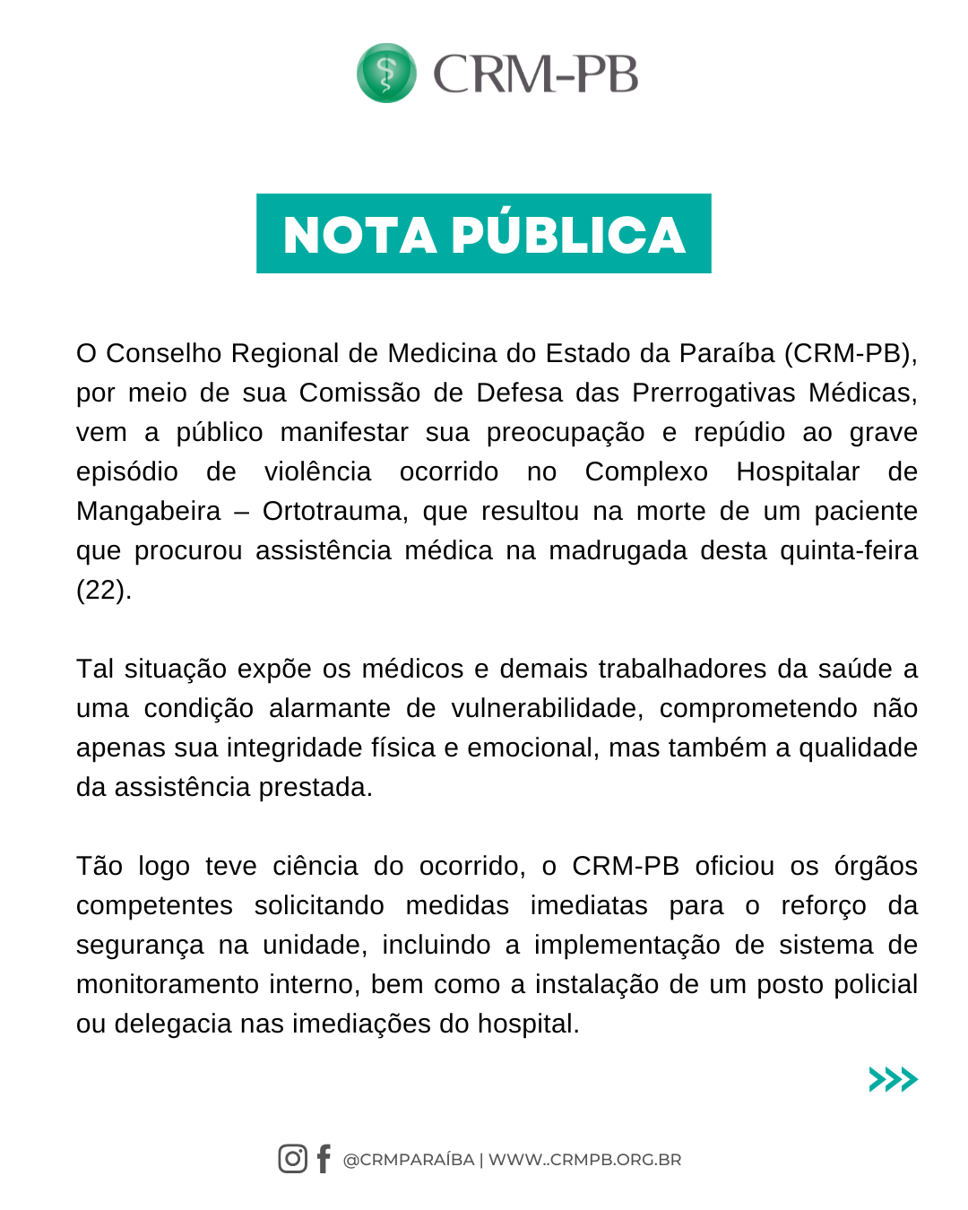 Nota Pública