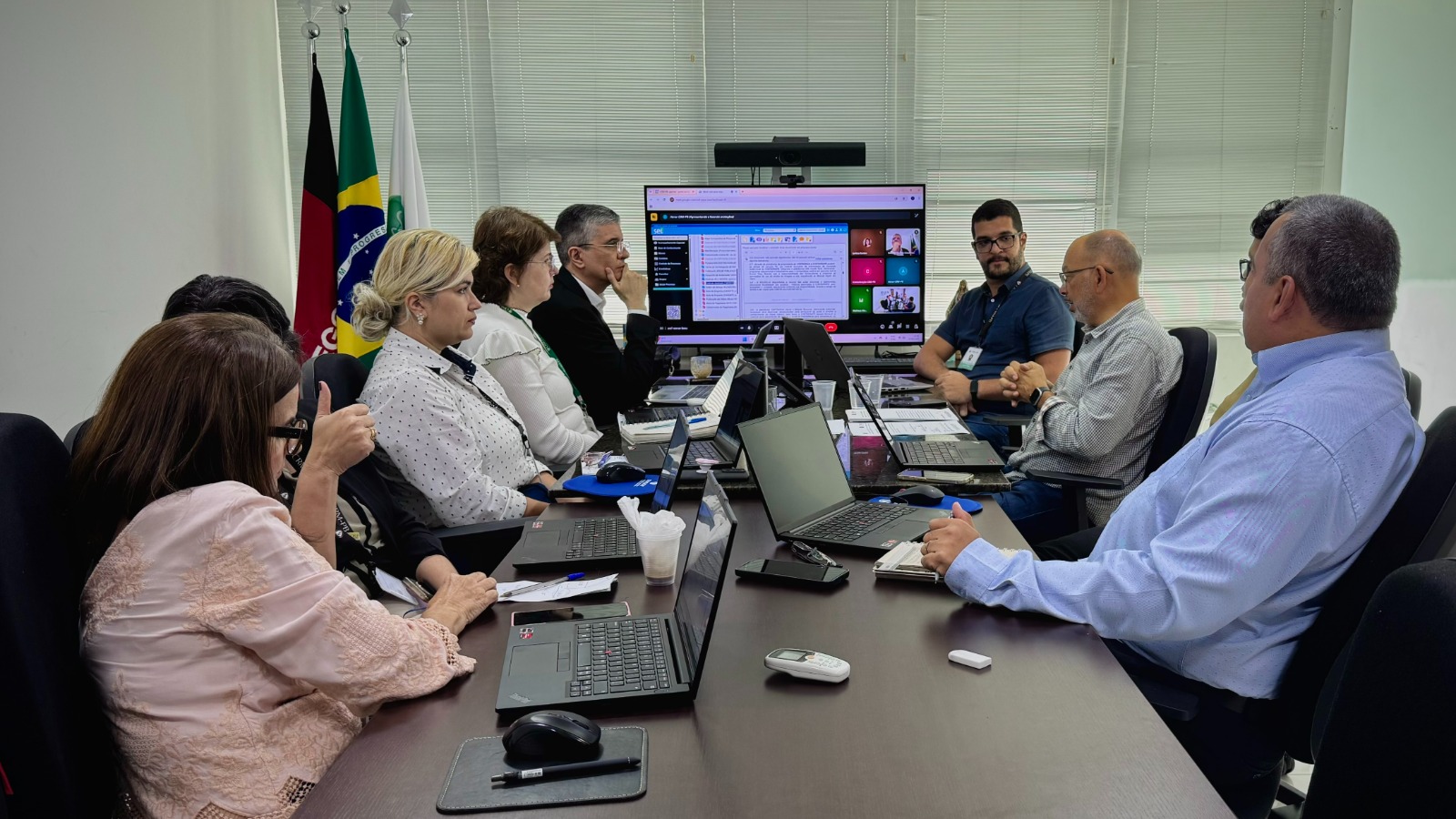 Coordenadores de setores do CRM-PB participam de mais um módulo de capacitação em licitações e contratos