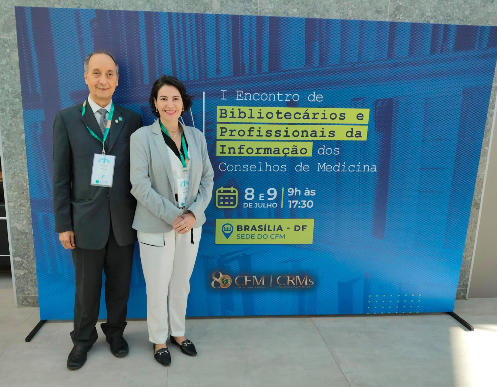 CRM-PB participa do I Encontro de Bibliotecários e Profissionais da Ciência da Informação dos Conselhos de Medicina