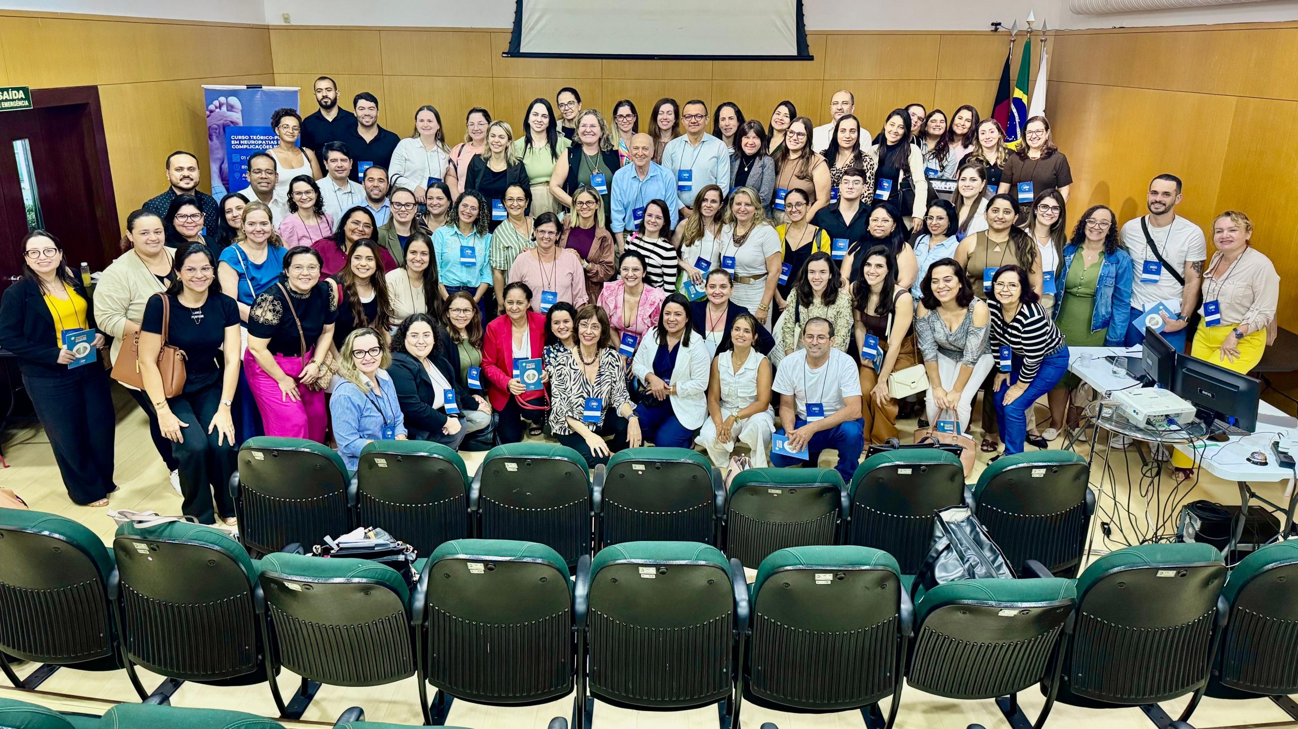 Sociedade Brasileira de Diabetes, em parceria com o CRM-PB, realiza curso em João Pessoa sobre Neuropatias e Complicações nos Pés