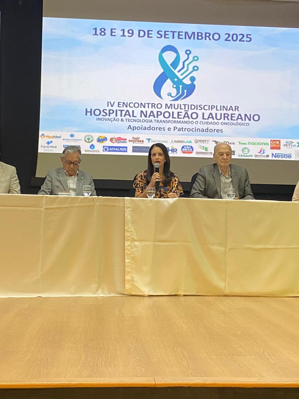 CRM-PB participa do IV Encontro Multidisciplinar em Oncologia do Hospital Laureano