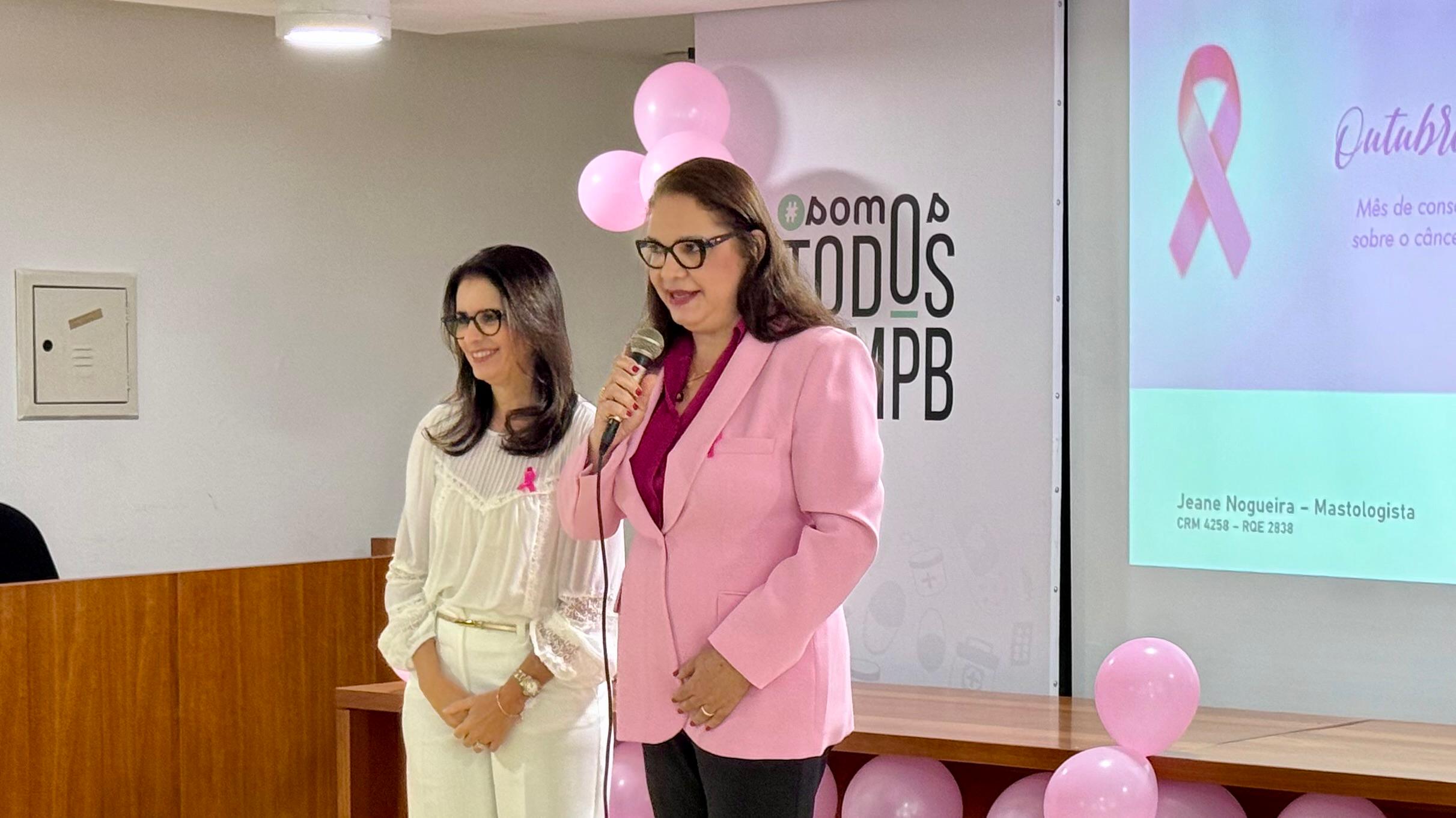 Outubro Rosa é tema de palestra para colaboradores do CRM-PB