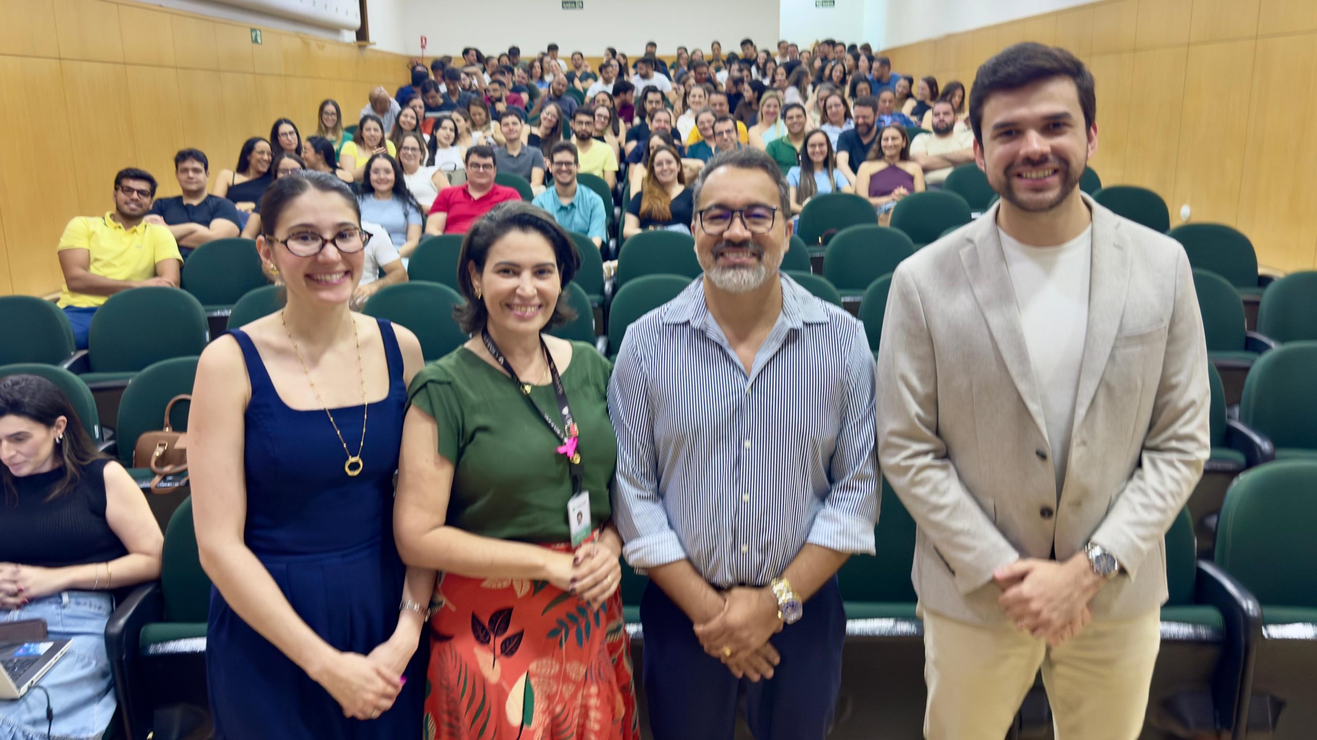 Estudantes de Medicina do Unipê participam de palestras sobre carreira médica no CRM-PB