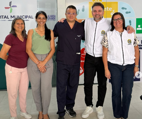 Equipe de Fiscalização do CRM-PB visita unidades de saúde do Brejo paraibano