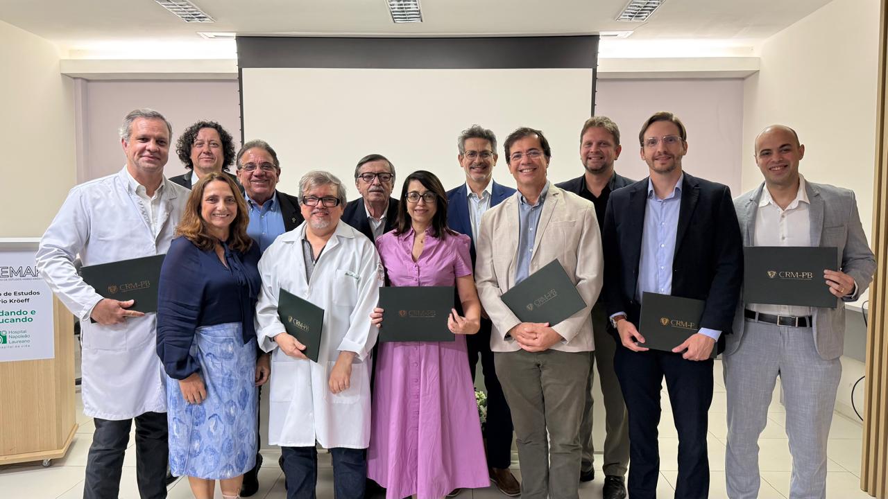 CRM-PB empossa Comissão de Ética Médica do Hospital Napoleão Laureano