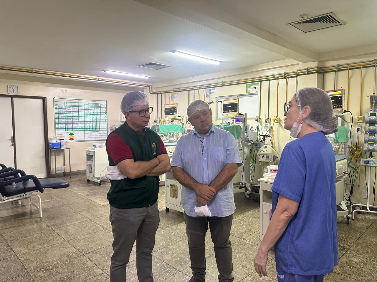CRM fiscaliza Maternidade  Peregrino Filho, em Patos, constata superlotação e articula soluções junto à gestão