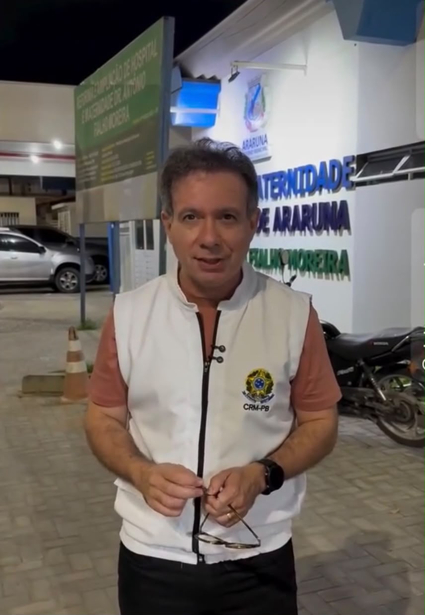 CRM-PB fiscaliza hospitais municipais de Araruna e de Soledade e constata quantidade insuficiente de médicos