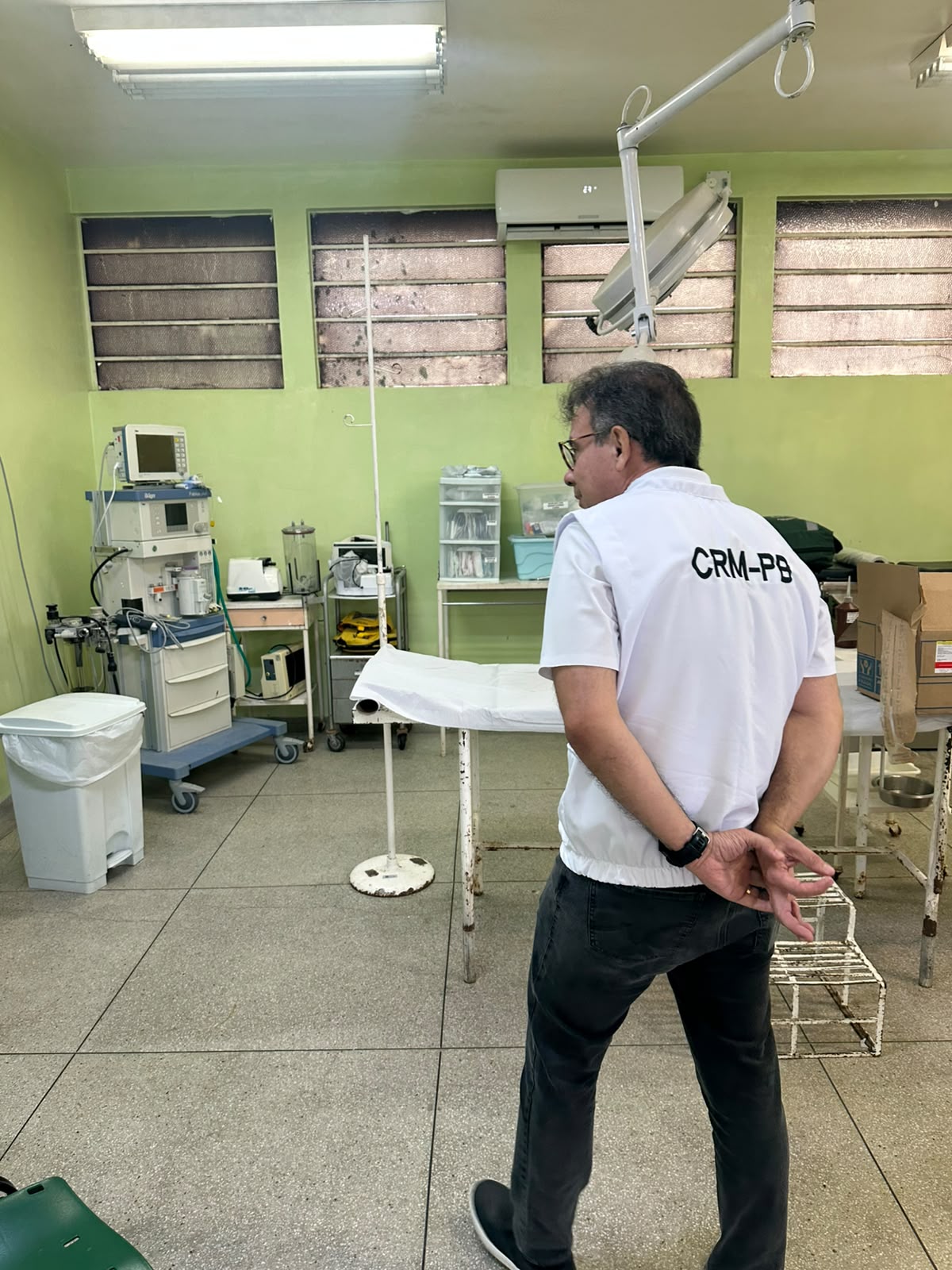 CRM-PB fiscaliza Hospital Municipal de Juazeirinho, no Cariri paraibano