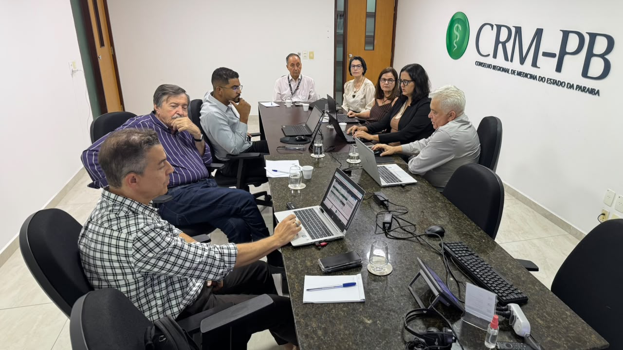 CRM-PB recebe visita anual de rotina da Auditoria do CFM